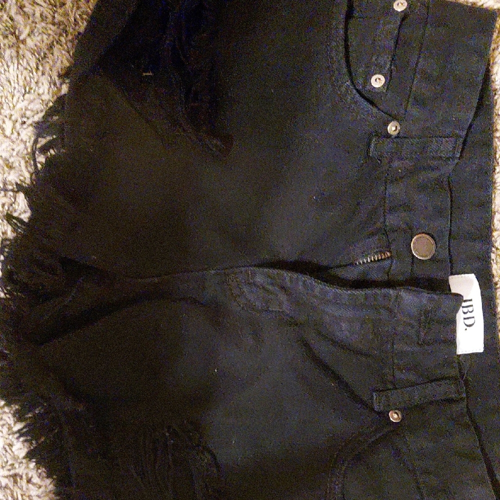 Just Black Women's Jean Shorts - Black